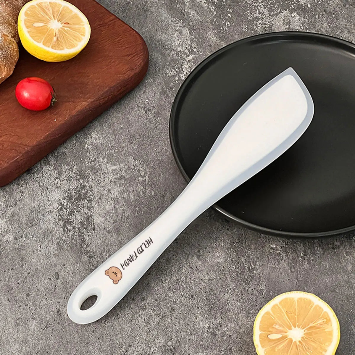 spatule ergonomique silicone pour légumes
