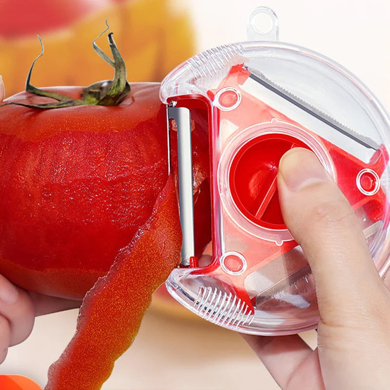 éplucheur de légumes ergonomique en inox