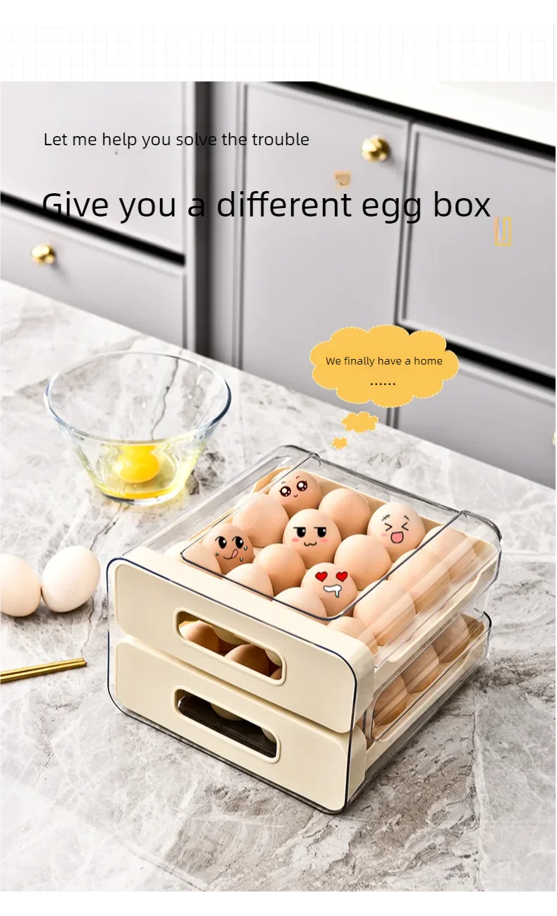 rangement pratique pour œufs frais