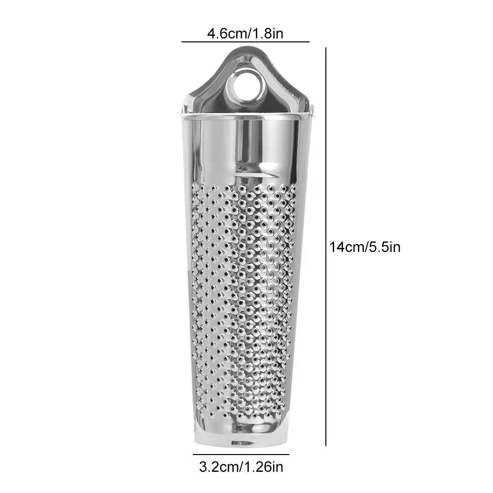 zesteur inox avec manche ergonomique