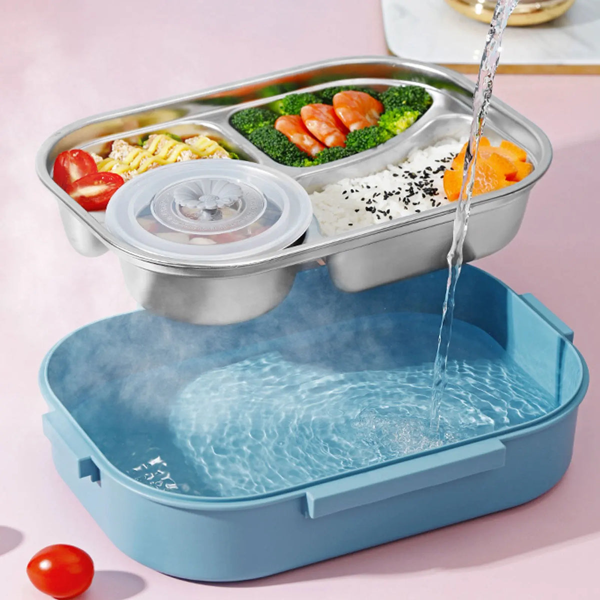 conteneur repas en acier inoxydable 800ml
