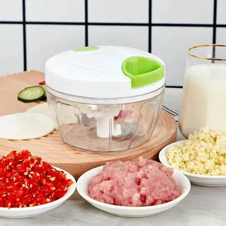 Hachoir à mains pratique pour aliments variés