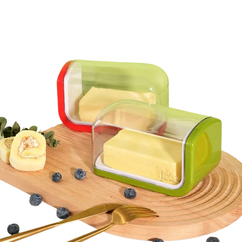 Boîte à Beurre Hermétique avec Couvercle Transparent | Conservation Fraîcheur