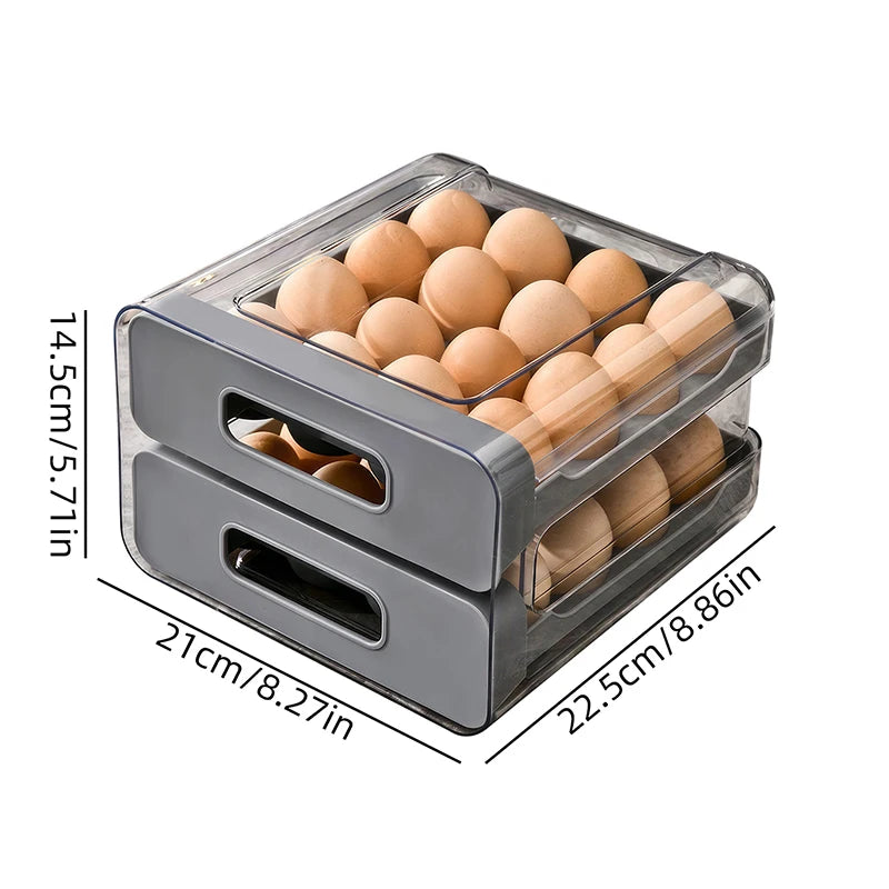 organisateur design pour œufs frais
