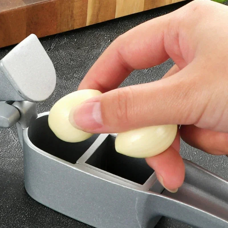 presse ail manuel avec slicer intègre