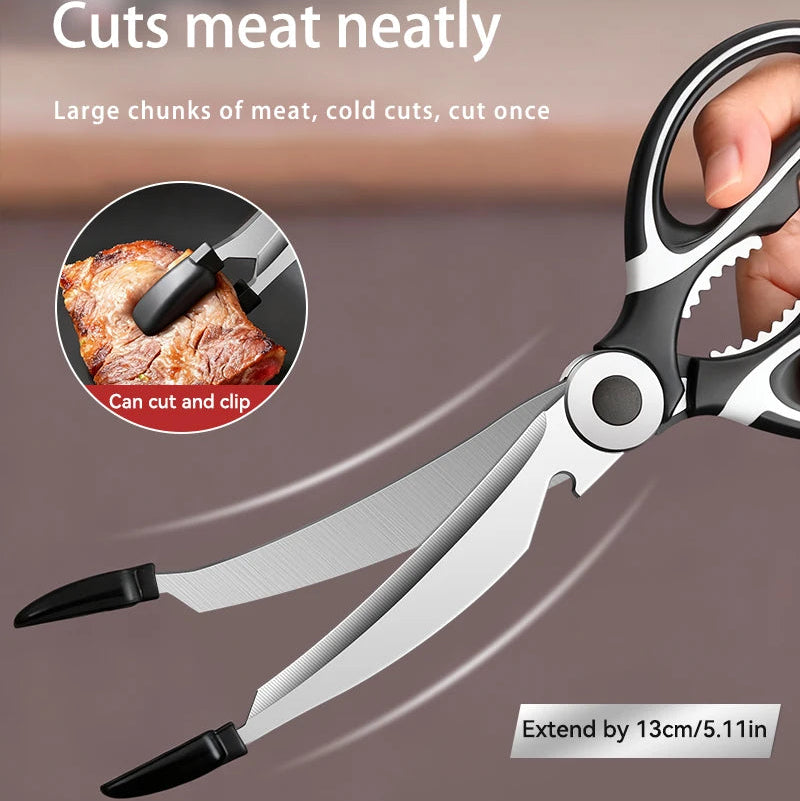 ciseaux inox pour viande et légumes