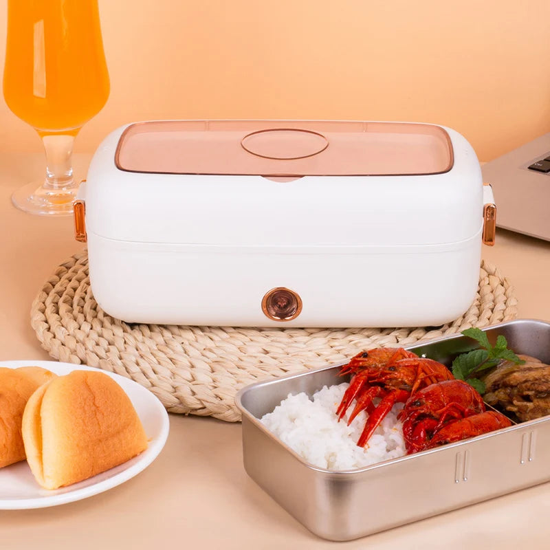 Lunch Box Chauffante Inox 15L 12V24V USB avec Accessoires