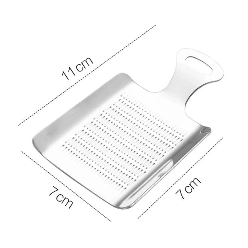 râpe à ail ergonomique en acier