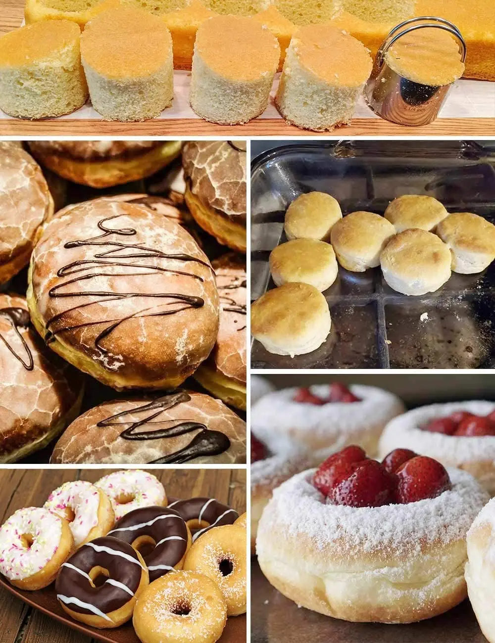 Emporte-pièces à biscuits en acier inoxydable - Set de 5 pièces emportepieces