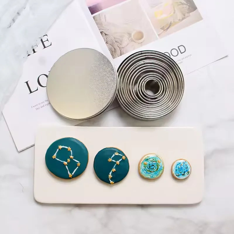 set d'emporte-pièces en acier inoxydable