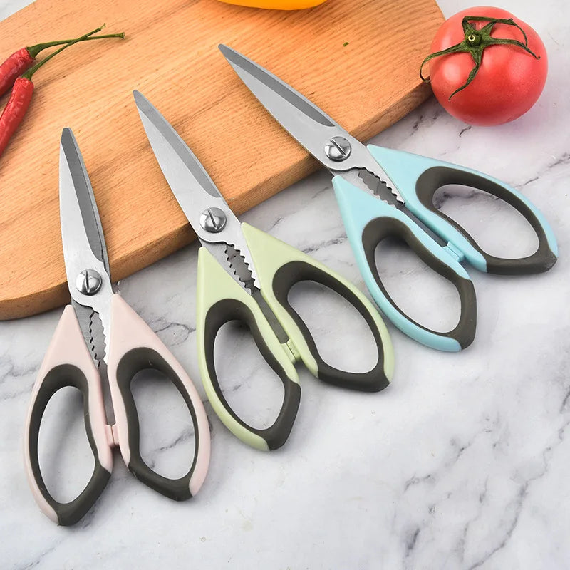Ciseaux de cuisine en acier 2CR13 avec fonction casse-noix