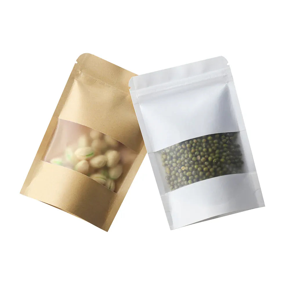 Sachets Kraft à Fenêtre Transparentes - Lots de 200 à 500 ssj