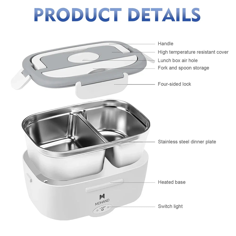 accessoire de cuisine chauffant voiture inox