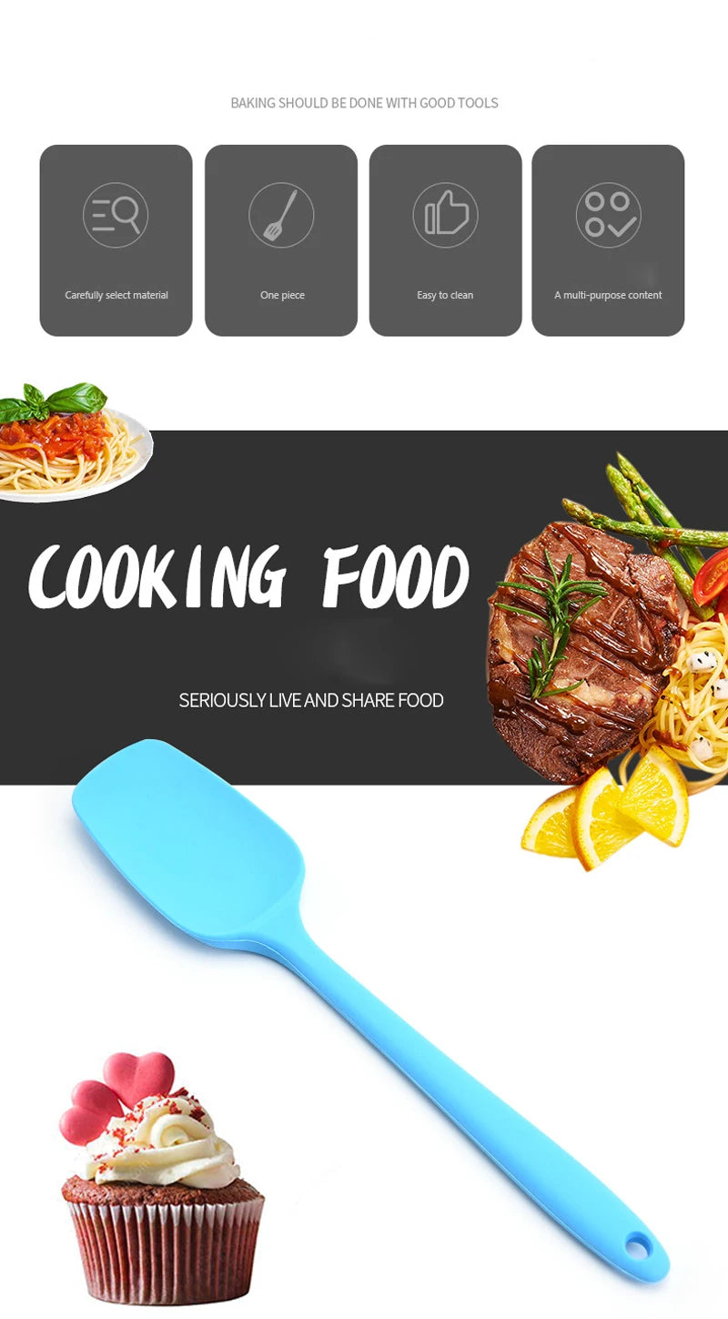 spatule de cuisson durable en silicone