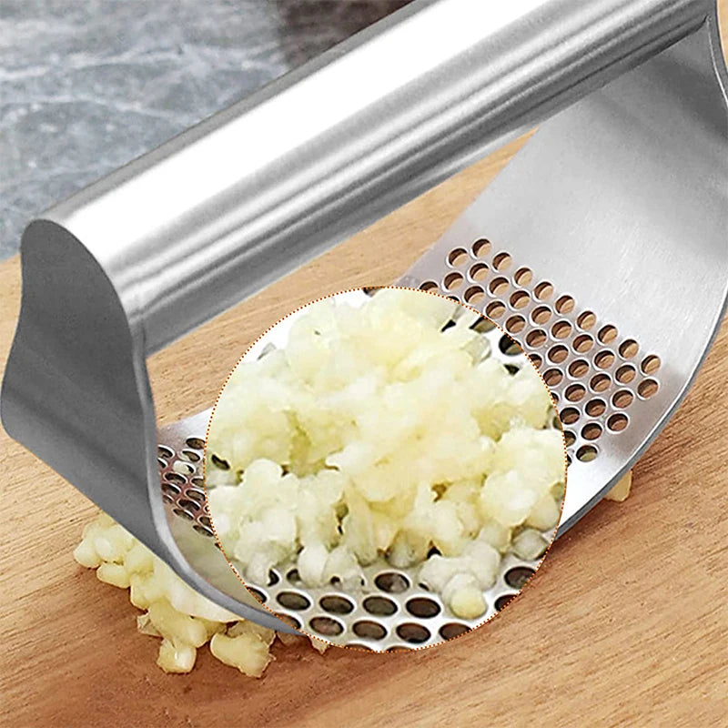 outil de cuisine presse ail acier