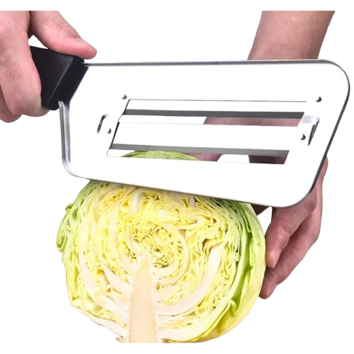 Coupe-légumes Inox Multifonction avec Poignée | Slicer de Chou