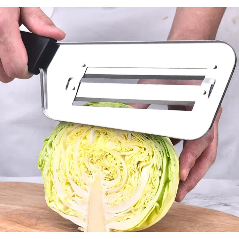 Coupe-légumes Inox Multifonction avec Poignée | Slicer de Chou