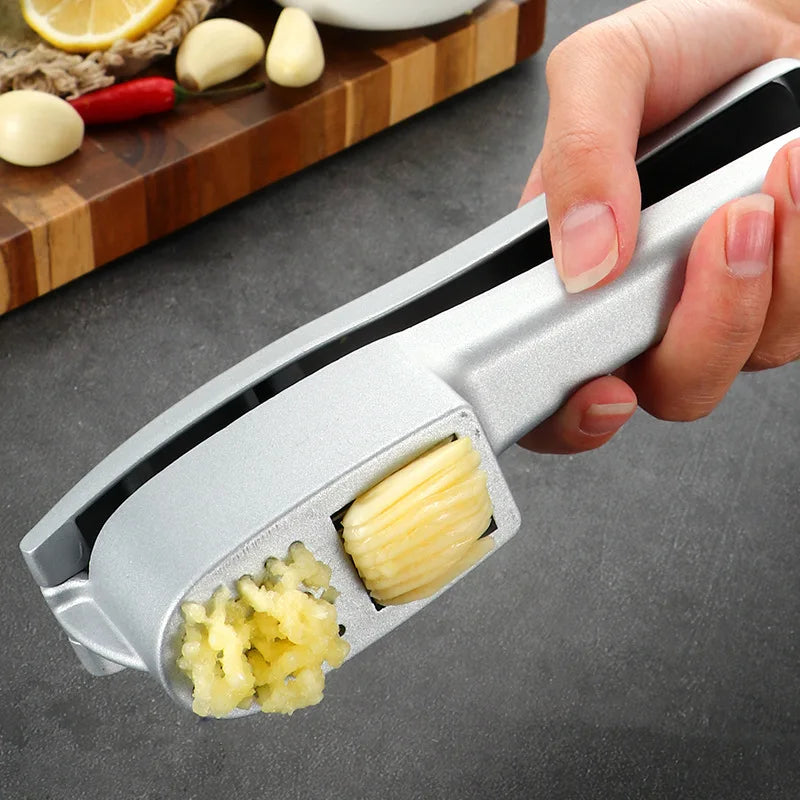 ustensile de cuisine pour ail en aluminium