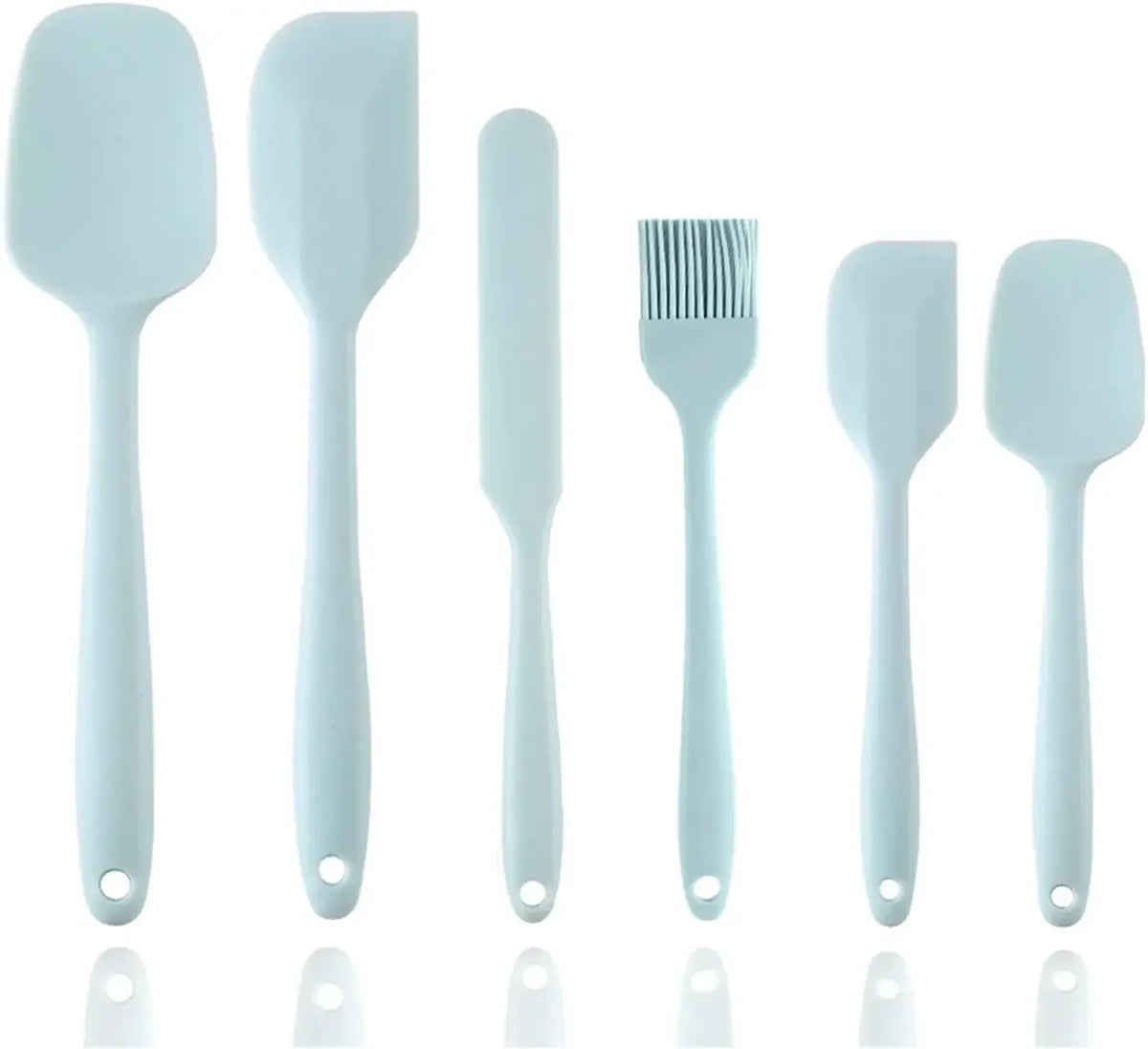 ensemble léger d'ustensiles de cuisine en silicone