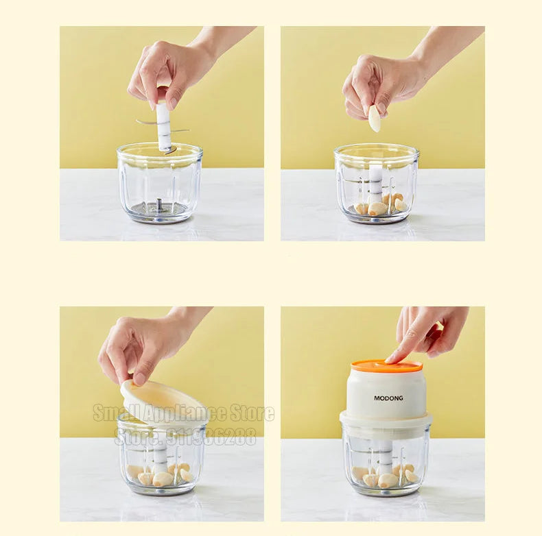 mini hachoir de cuisine sans fil