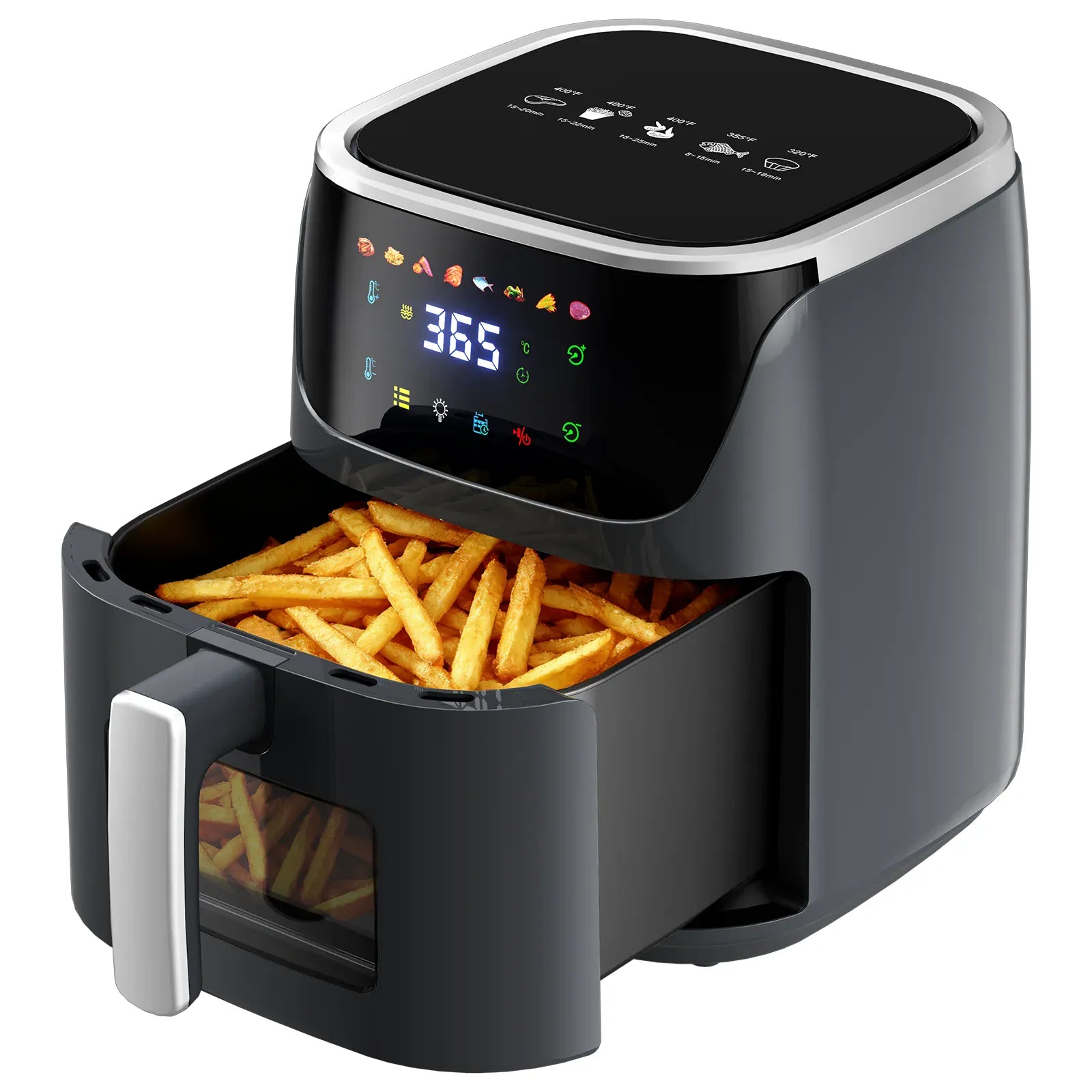 Friteuse Sans Huile 7L 200°C Écran Tactile 8 Programmes airfryers
