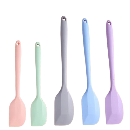 Spatule Silicone Résistante à la Chaleur pour Pâtisserie 5 pièces