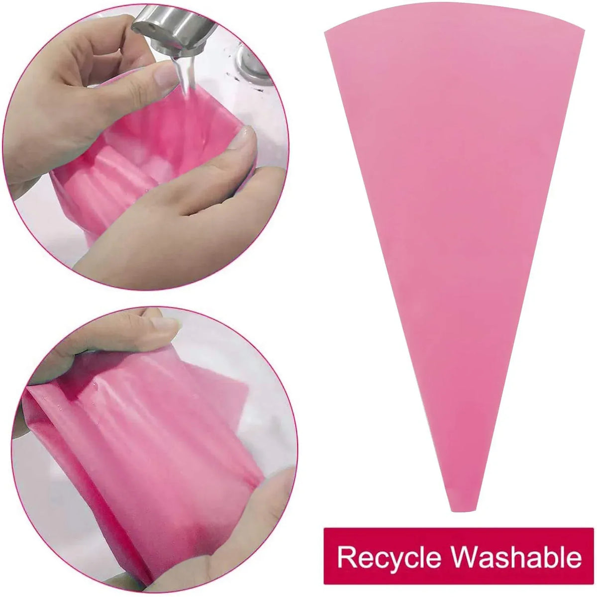 Set de Poches à Douille en Silicone avec 20 Accessoires pour Pâtisserie douillepoche