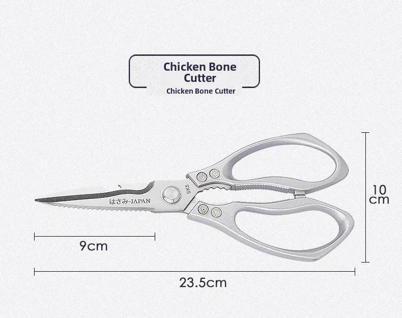 ciseaux polyvalents pour les préparations culinaires