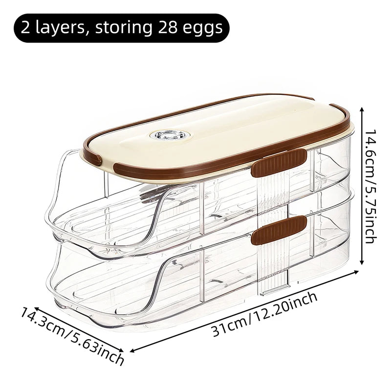 contenant pour œufs en plastique durable
