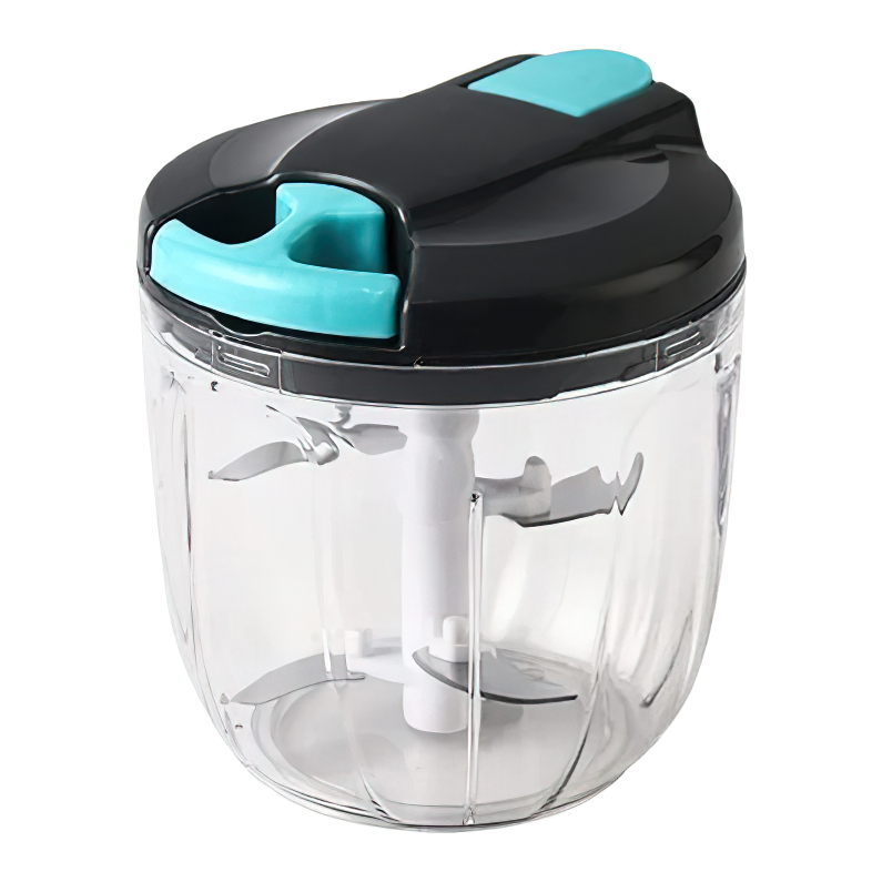 Hachoir Manuel 520ml 900ml | Couper Légumes et Ail Portable