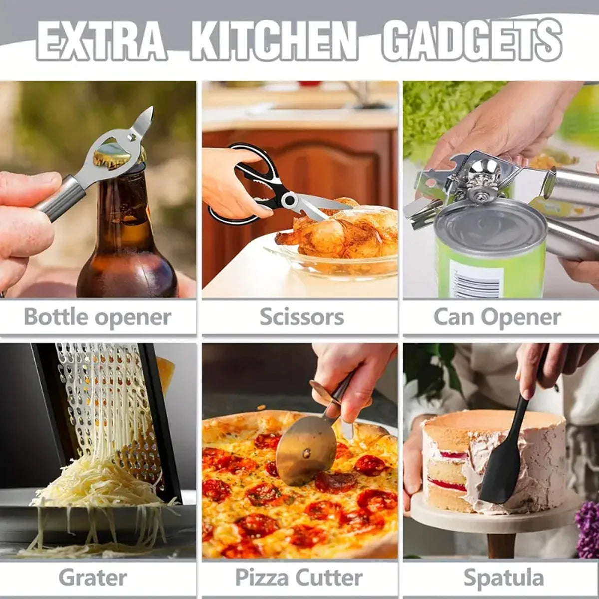 ustensiles de cuisine en silicone pour cuisson