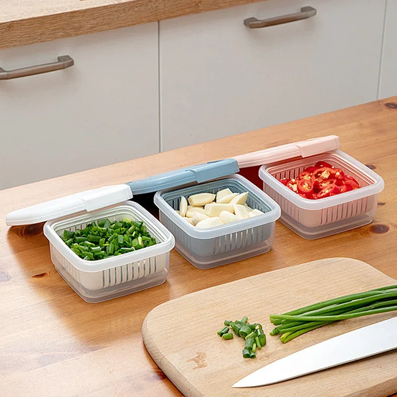 conteneur de légumes étagé pour frigo