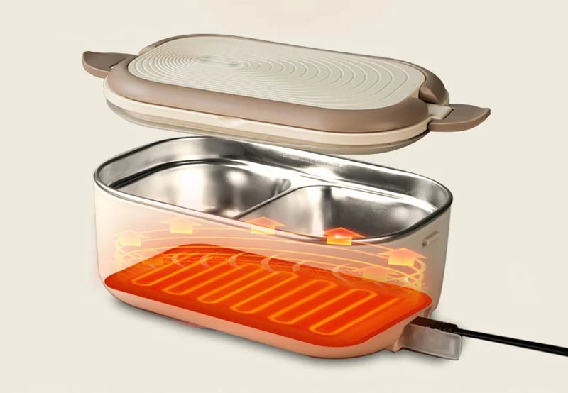 système de chauffage intégré pour lunch box