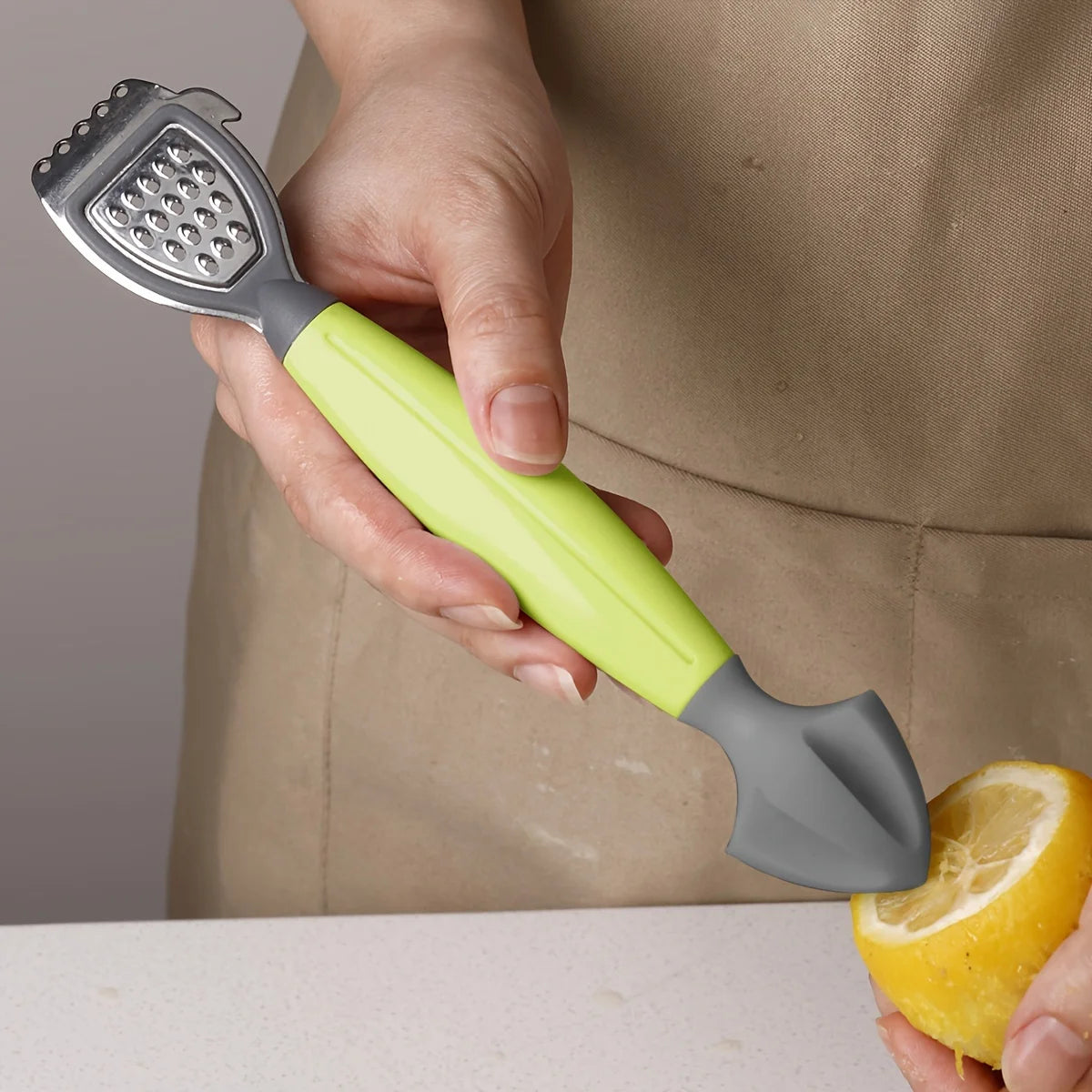 zesteur professionnel inox pour bar et cuisine