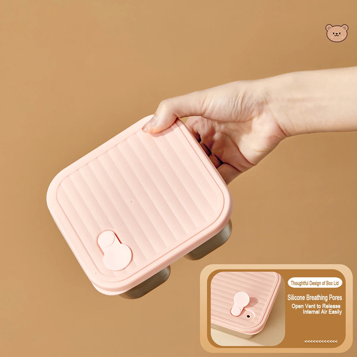 boîte inox 700ml pour repas équilibrés