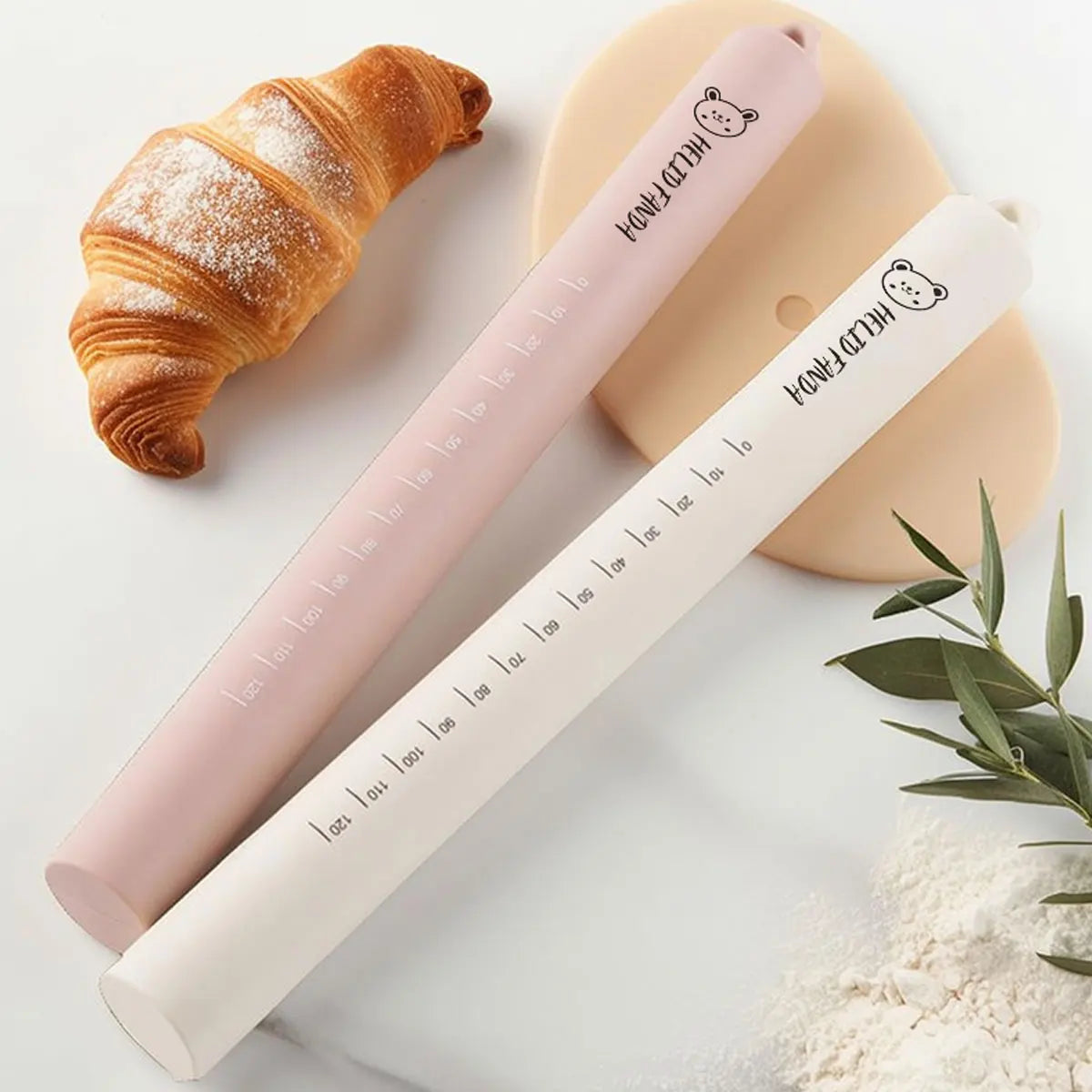 rouleur ergonomique en silicone pour les façonnages de pâtisserie