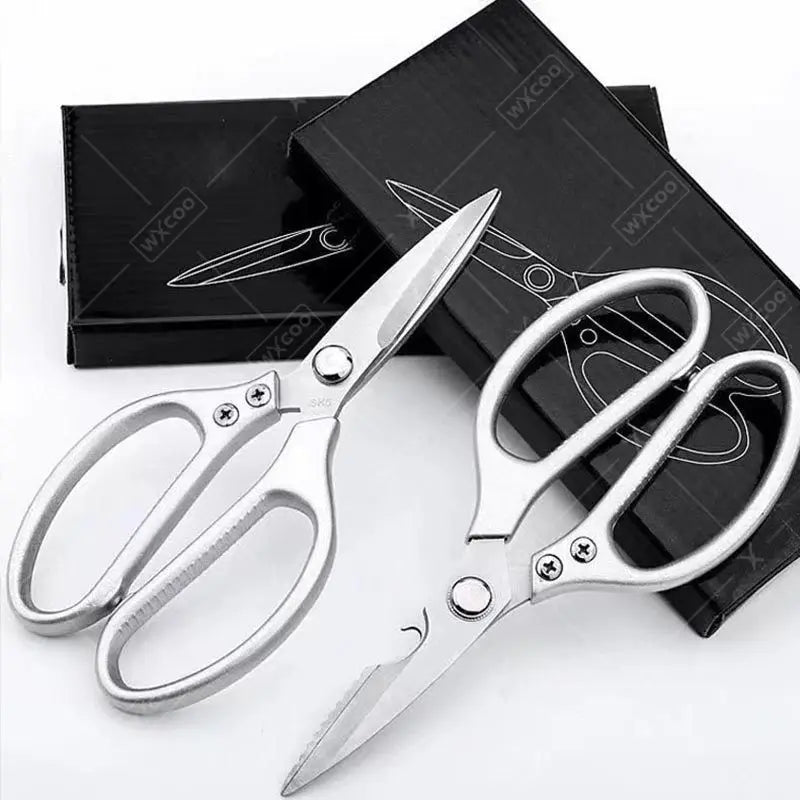 ciseaux en inox pour préparations culinaires