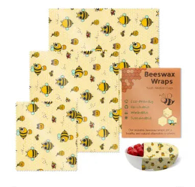 Film Alimentaire Cire d'Abeille Réutilisable en Rouleau Écologique far