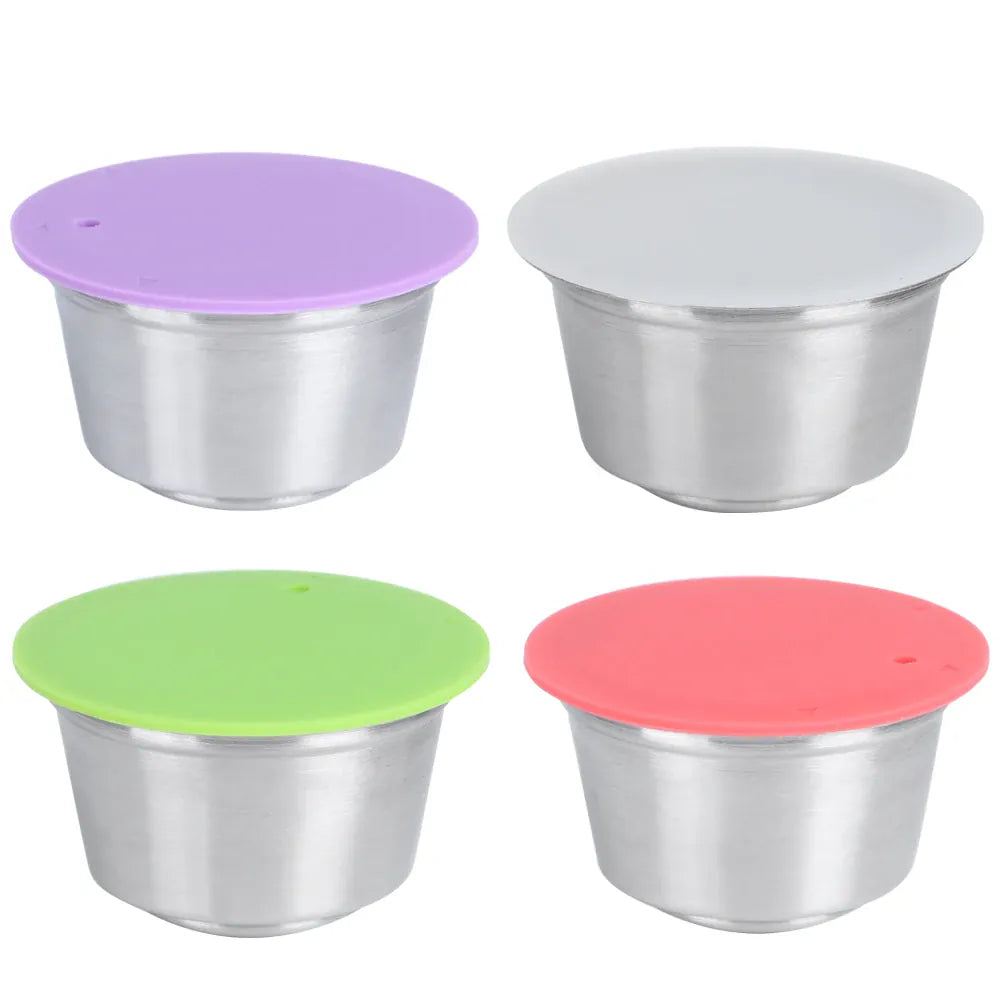 ensemble de capsules inox pour préparation café Dolce Gusto