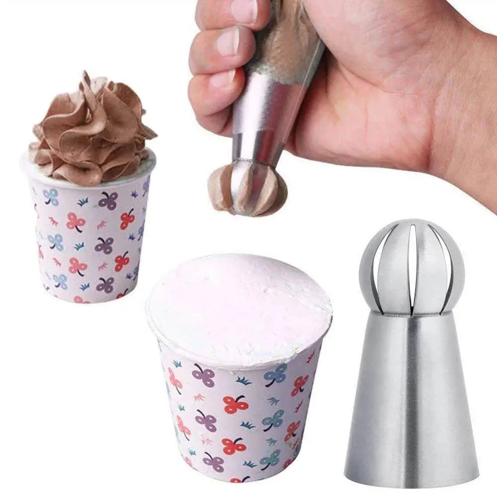 Douilles en Acier Inoxydable pour Pâtisserie - Ensemble de 3 Pièces douillepoche