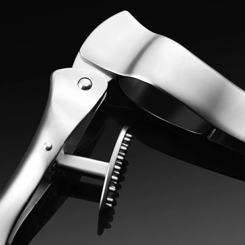presse ail ergonomique en inox