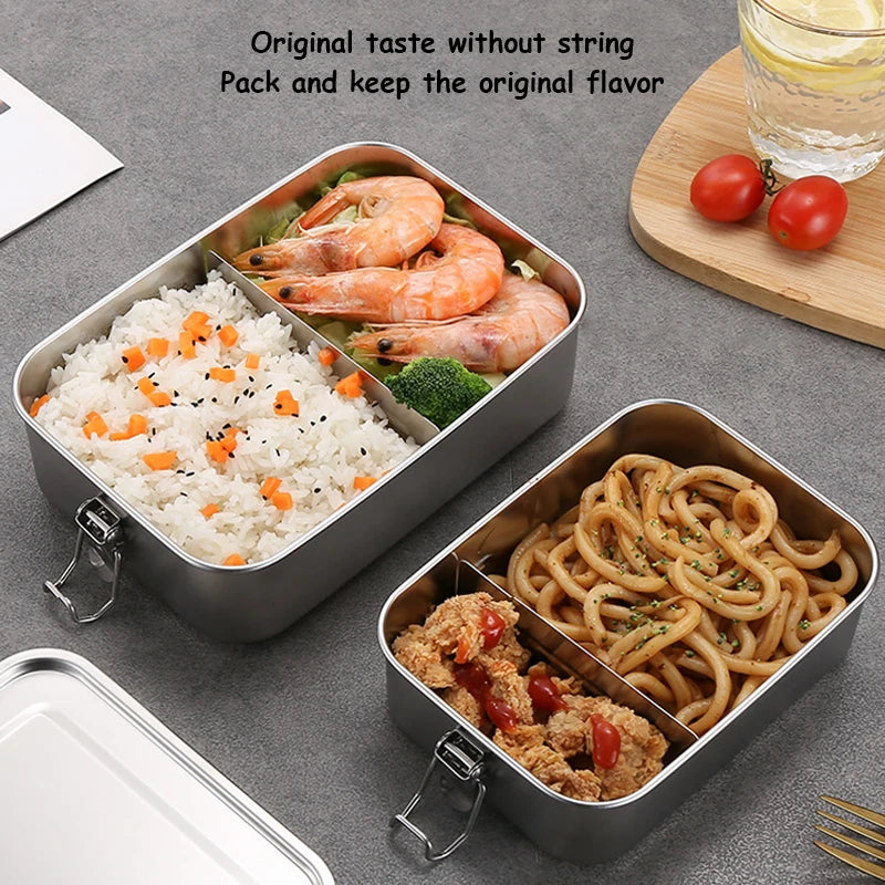 boîte déjeuner inox lavable au lave vaisselle