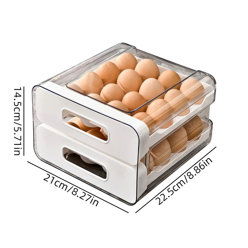 rangement frigo stylé pour œufs