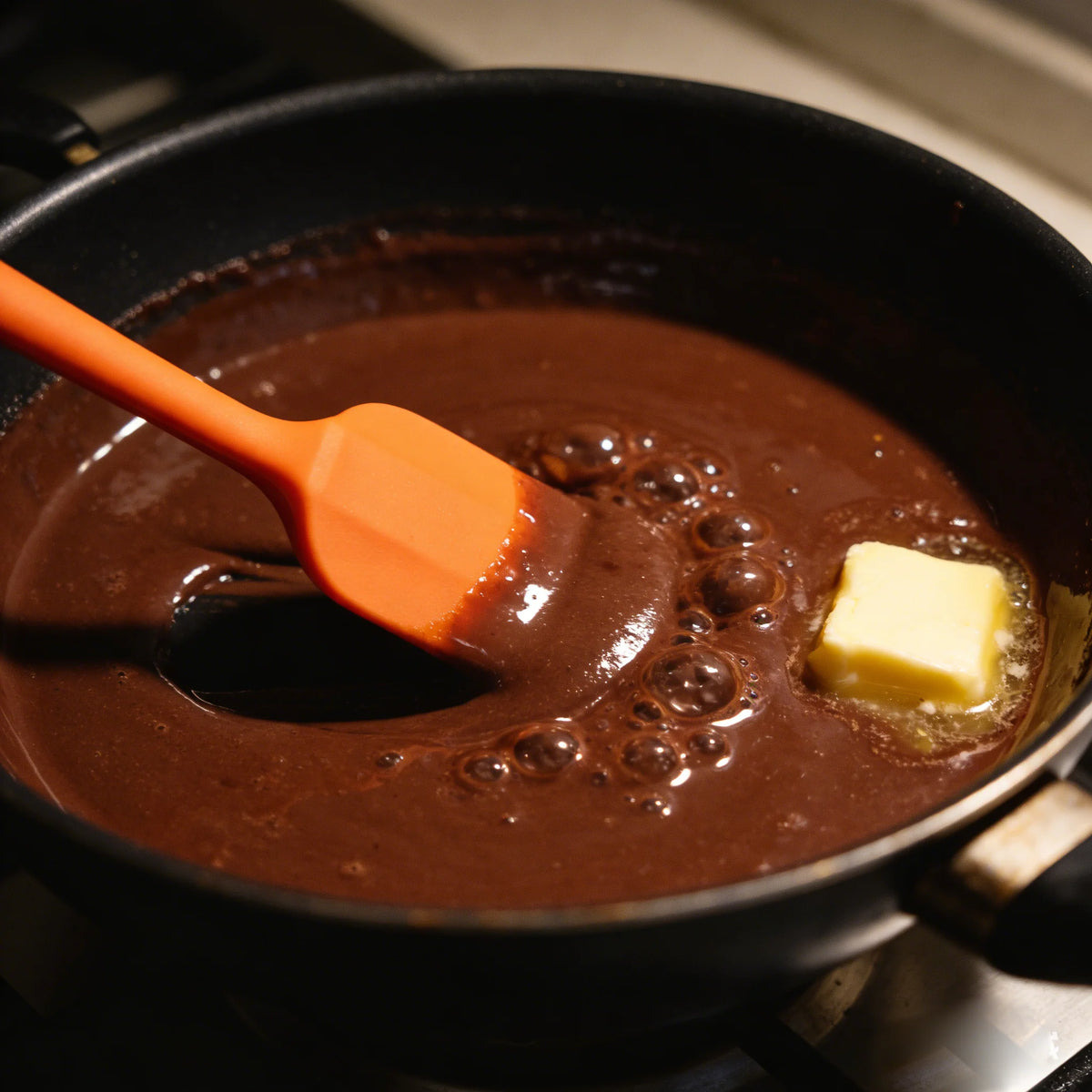 spatule résistante à la chaleur en silicone