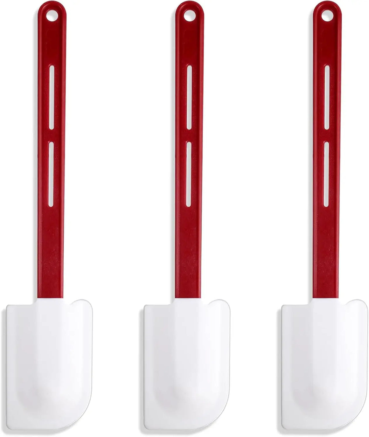 Set Spatules Silicone 3 pièces Résistantes à la Chaleur pour Baking