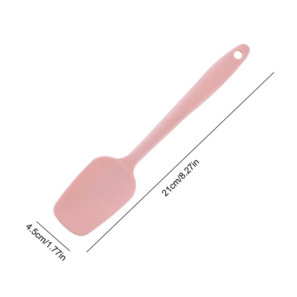spatule de cuisson en silicone colorée