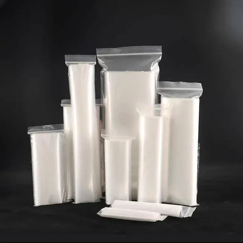Sachets Zip Alimentaires Auto-Fermants Réutilisables – Multi-épaisseurs et Multi-tailles (0,08 à 0,2 mm, S à XXL) ssr