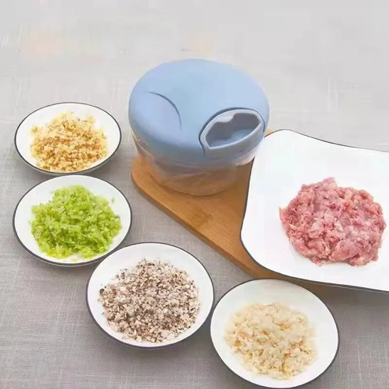 cutter multifonction et presse ail en inox