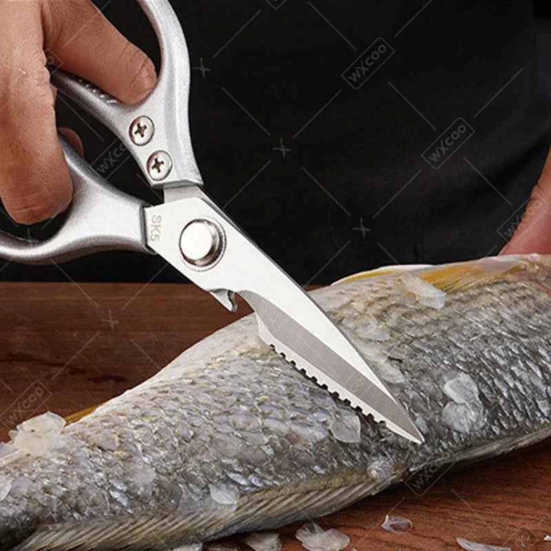 ciseaux de cuisine de qualité en inox
