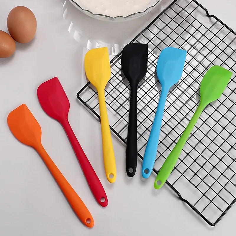 Spatule Silicone Multicolore Résistante à la Chaleur pour Pâtisserie spatule en silicone